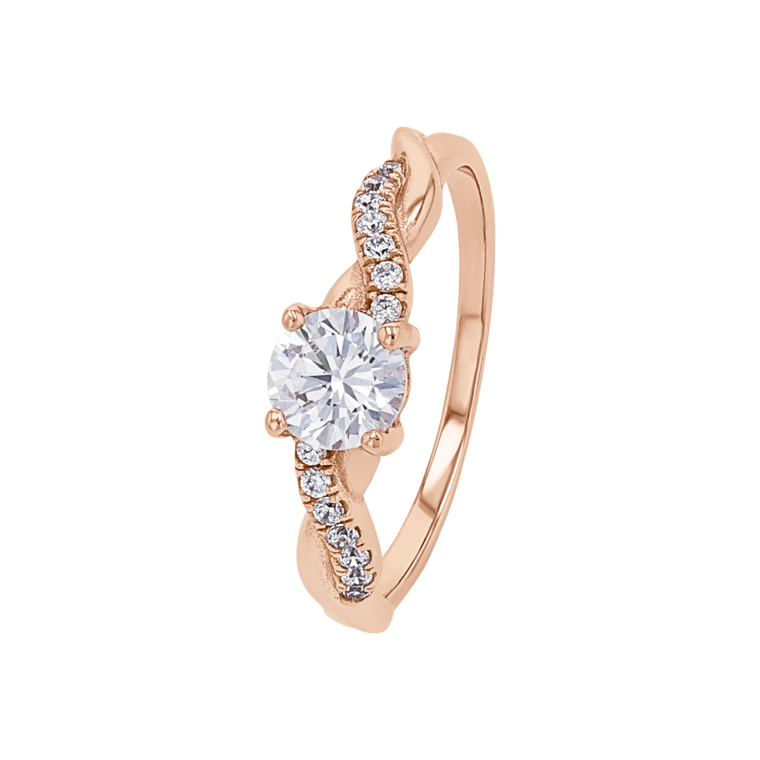 s.Oliver Ring 925 Sterling Silber Damen Ringe, mit Zirkonia synth., Kommt in Schmuck Geschenk Box