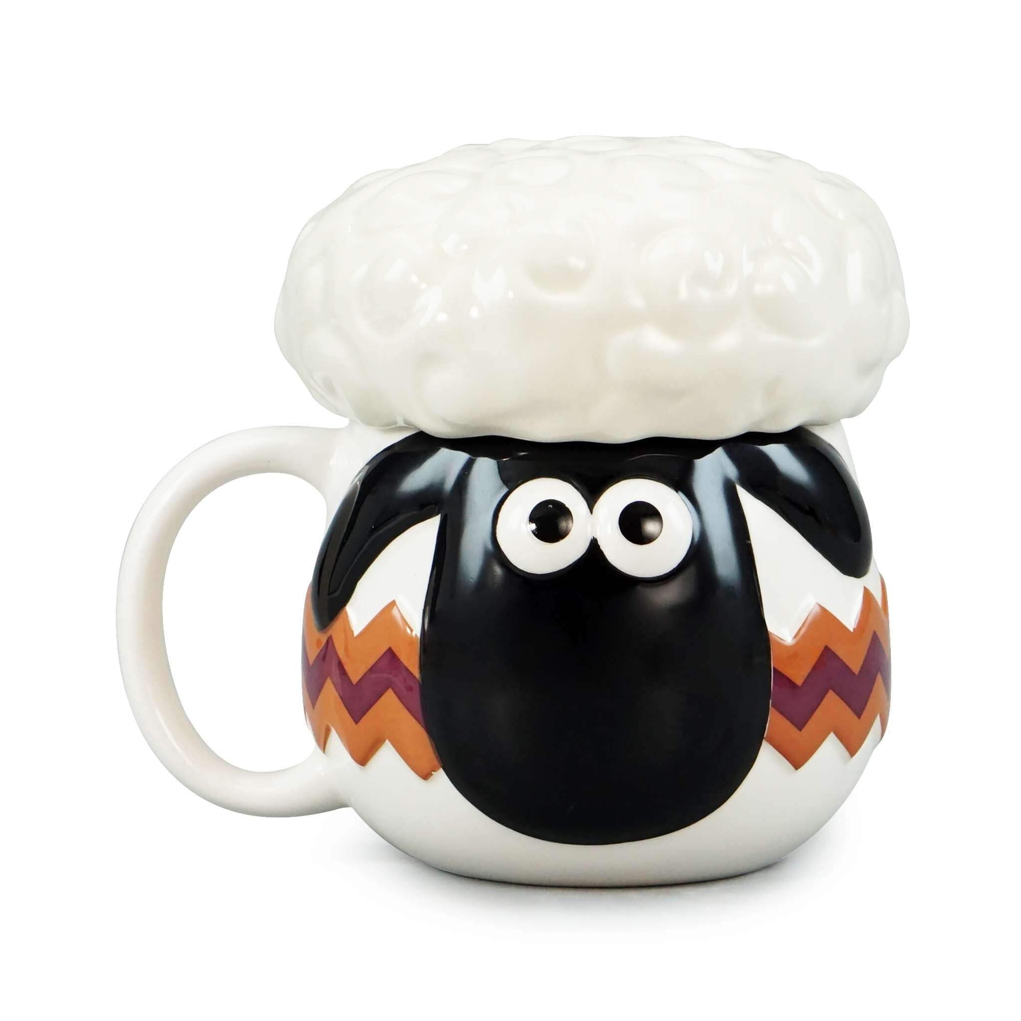 Amazon.com | Shaun The Sheep Mug With Lid: Coffee Cups & Mugs