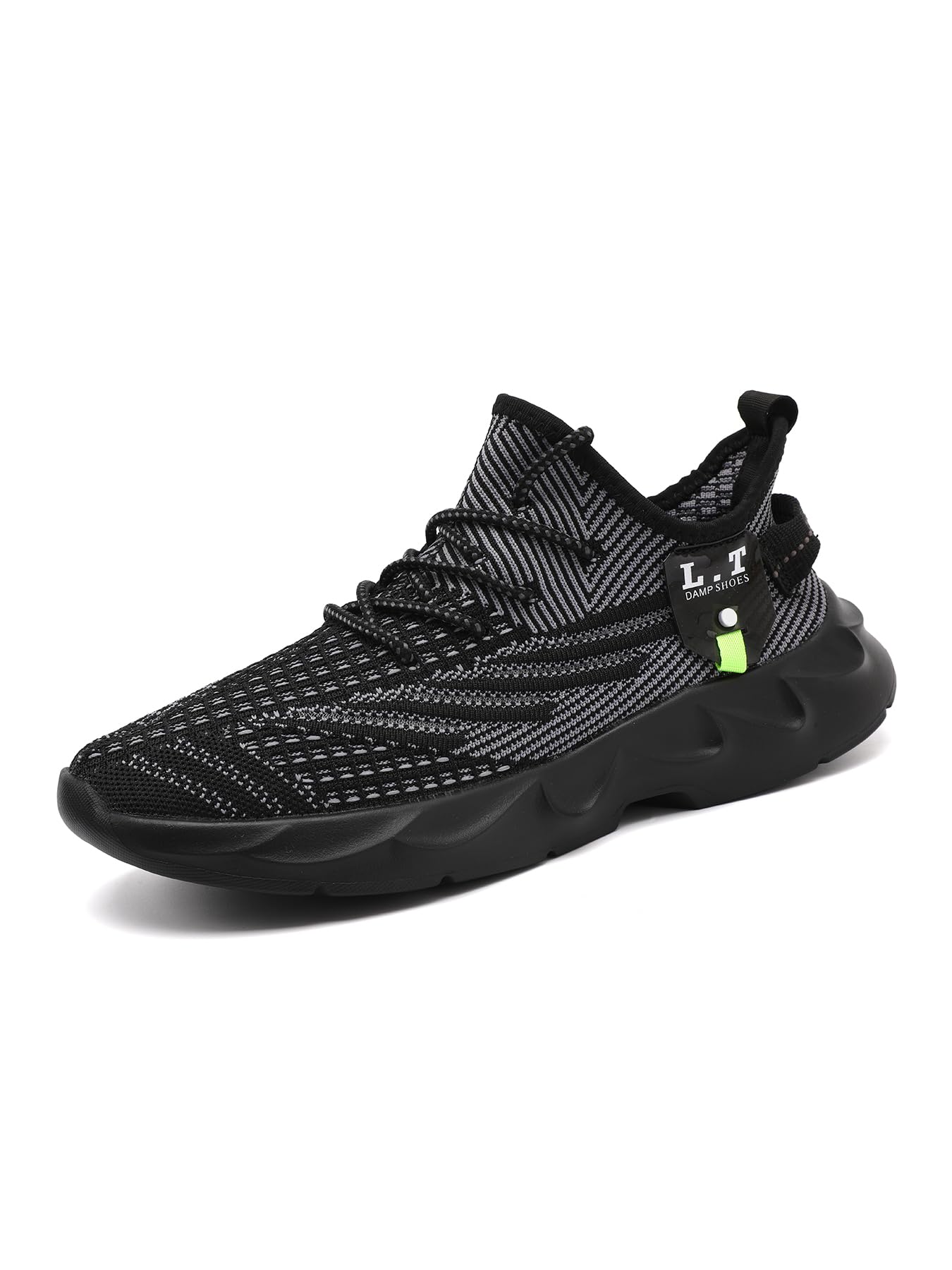 Men's Shoes Running Walking Sneakers Casual Tennis Slip on Shoes Lightweight Breathable Fashion Comfortable Workout Athletic for Shoes Gym Sport