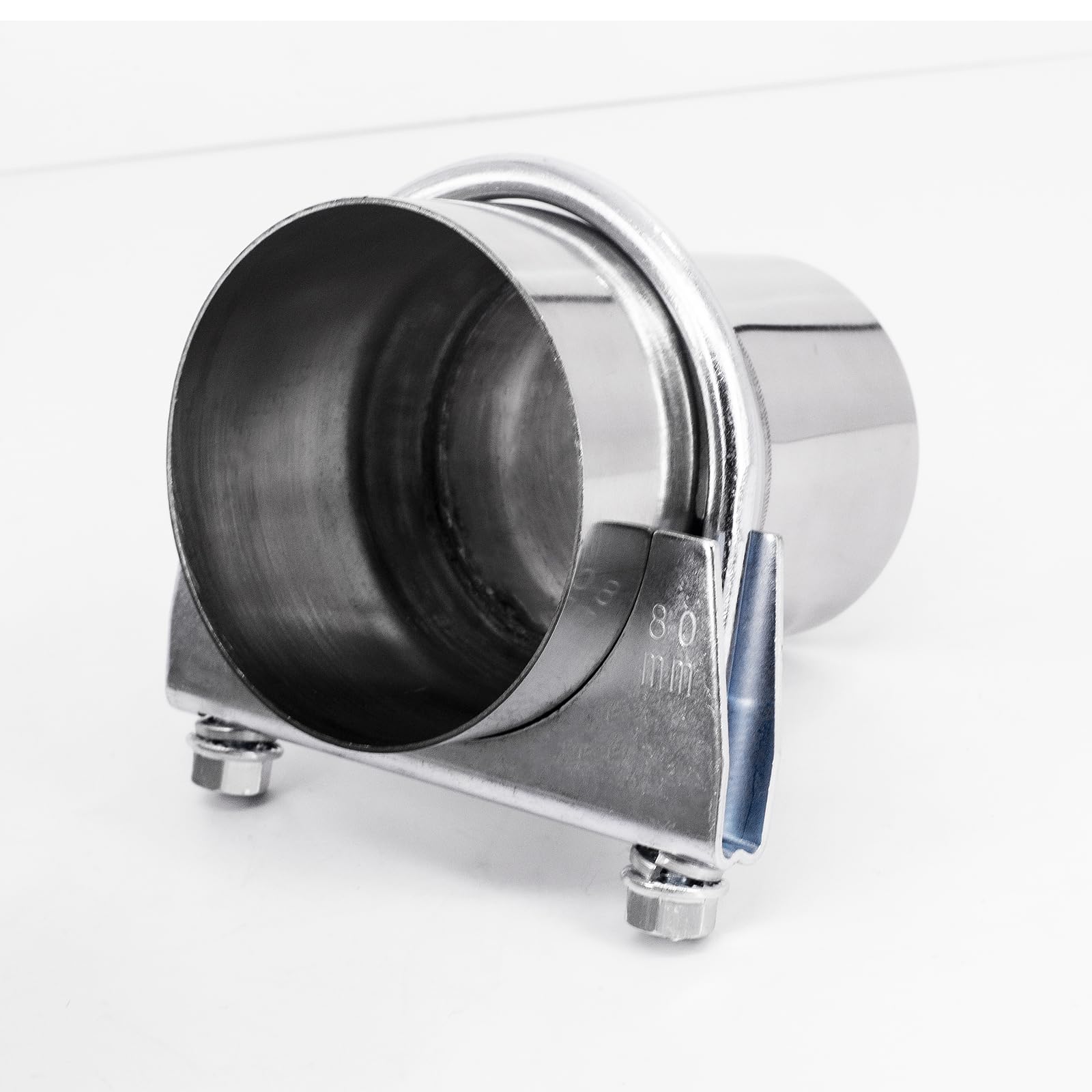 Morsetti Per Tubi Di Scarico | 2 Pezzi Diametro 65mm | In Acciaio Zincato | Per Auto, Moto E Antenne - Foto 13