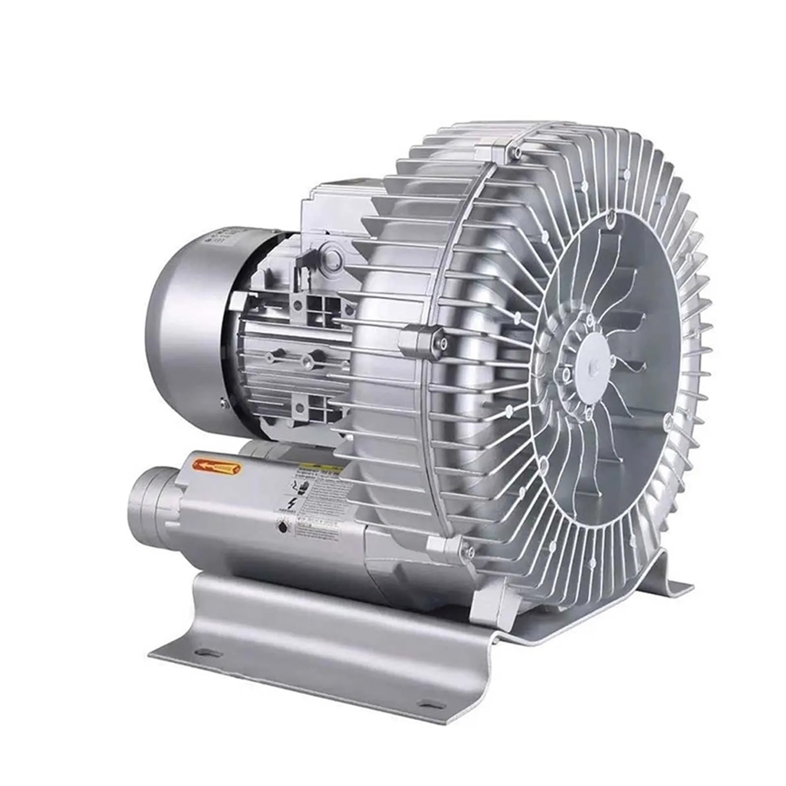 OUHFCASN Industrial Centrifugal Fan AC High Pressure Powerful Blower Vacuum Pump Fish Pond Aerator Strong Wind for Air Circulation(120W)