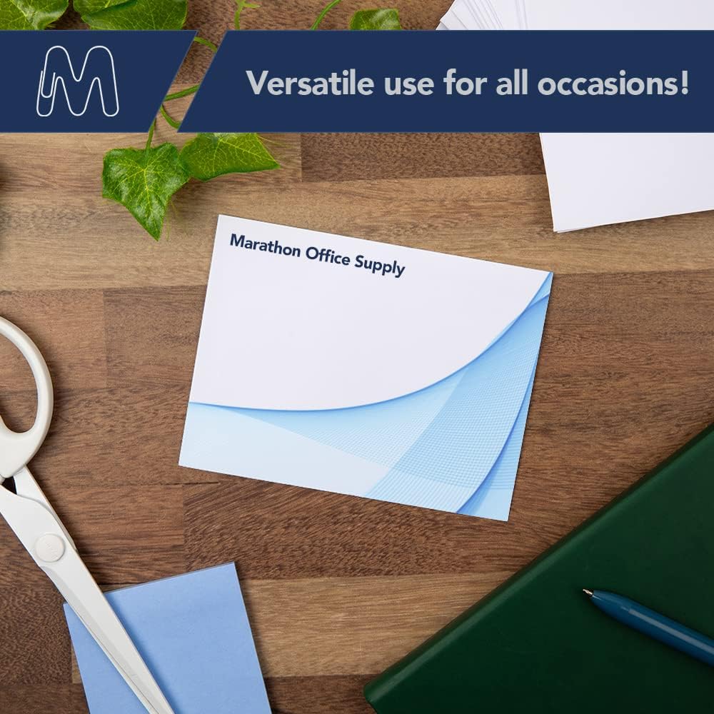 MOS A7 Envelopes 5.25 x 7.25 Inch 500 Pack — White Self-Seal Heavyweight Invitation Envelopes for Weddings, Greeting Cards, Photos, Thank You Cards, Business Mailings