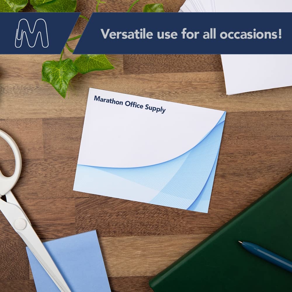 Lot de 500 enveloppes (blanc, A7)
