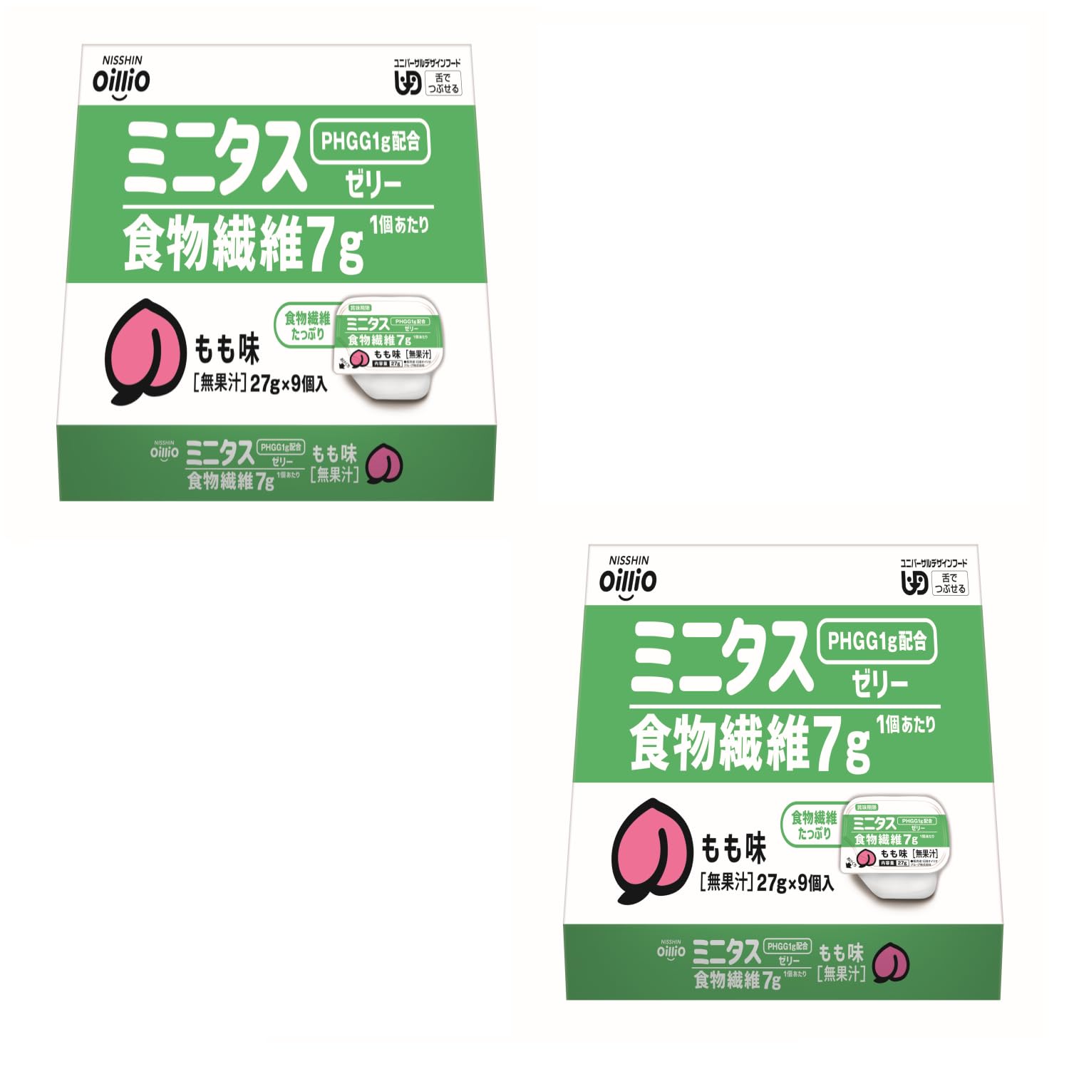 Amazon.co.jp: 日清オイリオ ミニタス 食物繊維 ゼリー 243g（27g×18個
