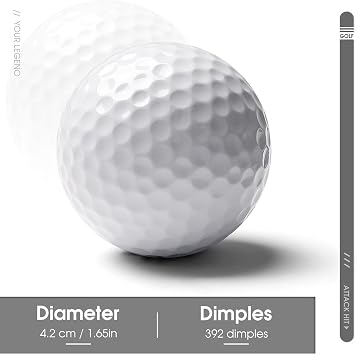 Personalized Golf-Balls Custom Text Logo Image Golfballs High Performance Customizable Gift for Men Women Father Mother
