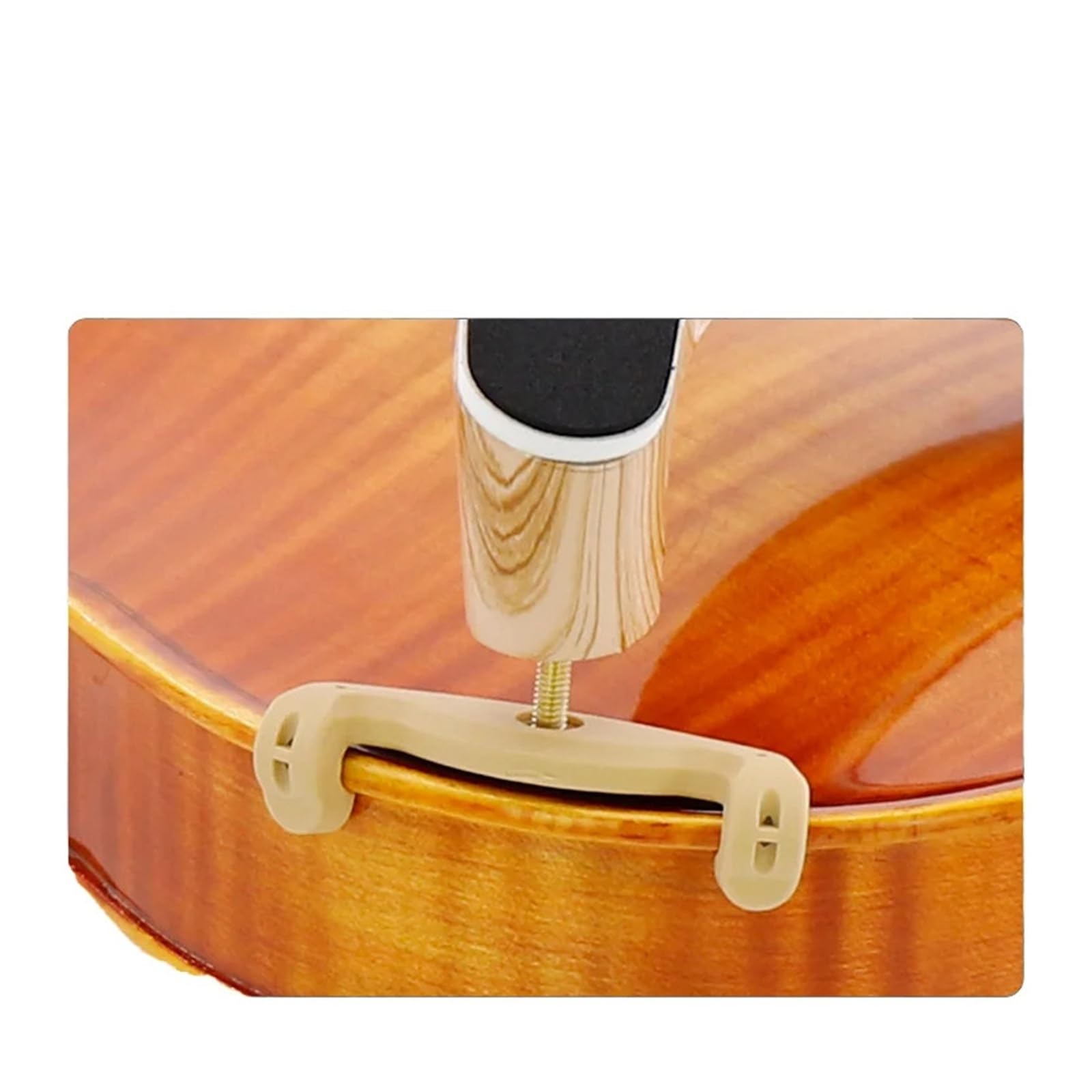4/4-1/4 Reposabrazos for violín Accesorios de esponja suave ajustables(4/4-3/4)