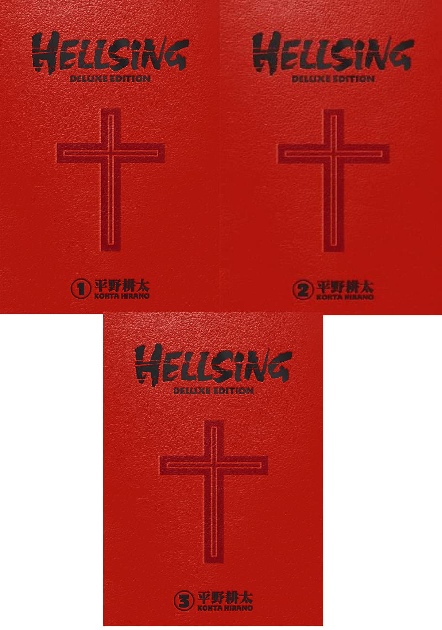 Hellsing Deluxe Set Vol 1-3 by Kohta Hirano Hardcover – January 1, 2021