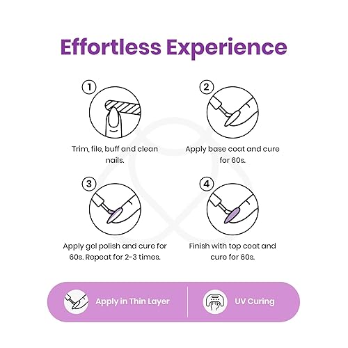 Miniatura 189 de Beetles Nude - Esmalte de uñas en gel natural de 15ml/0.5 onzas líquidas, color neutro, color crema, translúcido, lámpara LED UV para uñas, 15ml/0.5