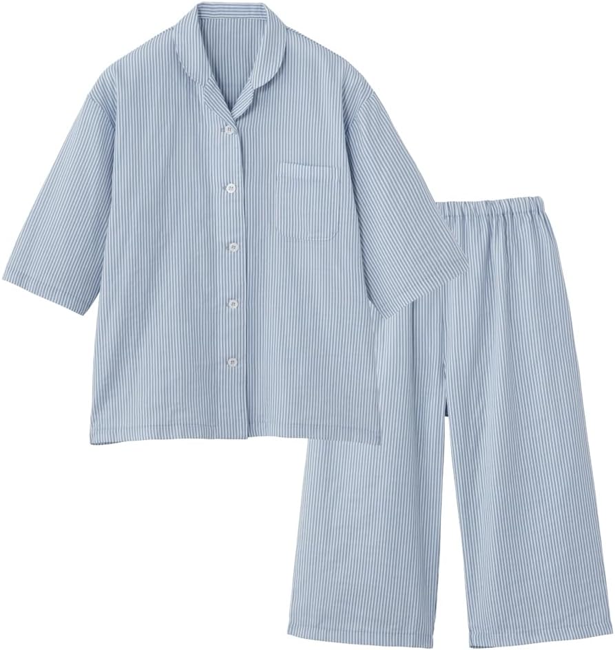 M サイズ　新品　エトロ　半袖　パジャマ　七分丈パンツ　ペイズリー　ブルー M サイズ 新品 エトロ 半袖 パジャマ 七分丈パンツ ペイズリー