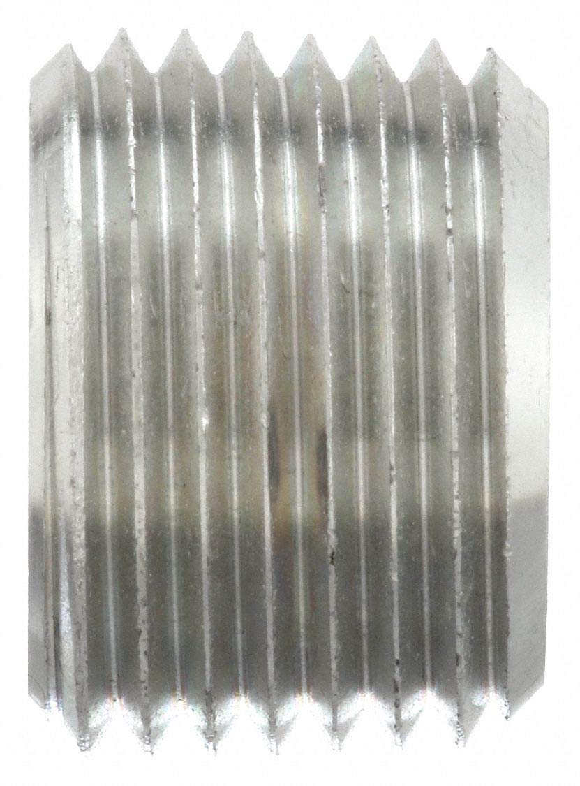 Adpt, MNPT, 3/4-14, Hex Plug