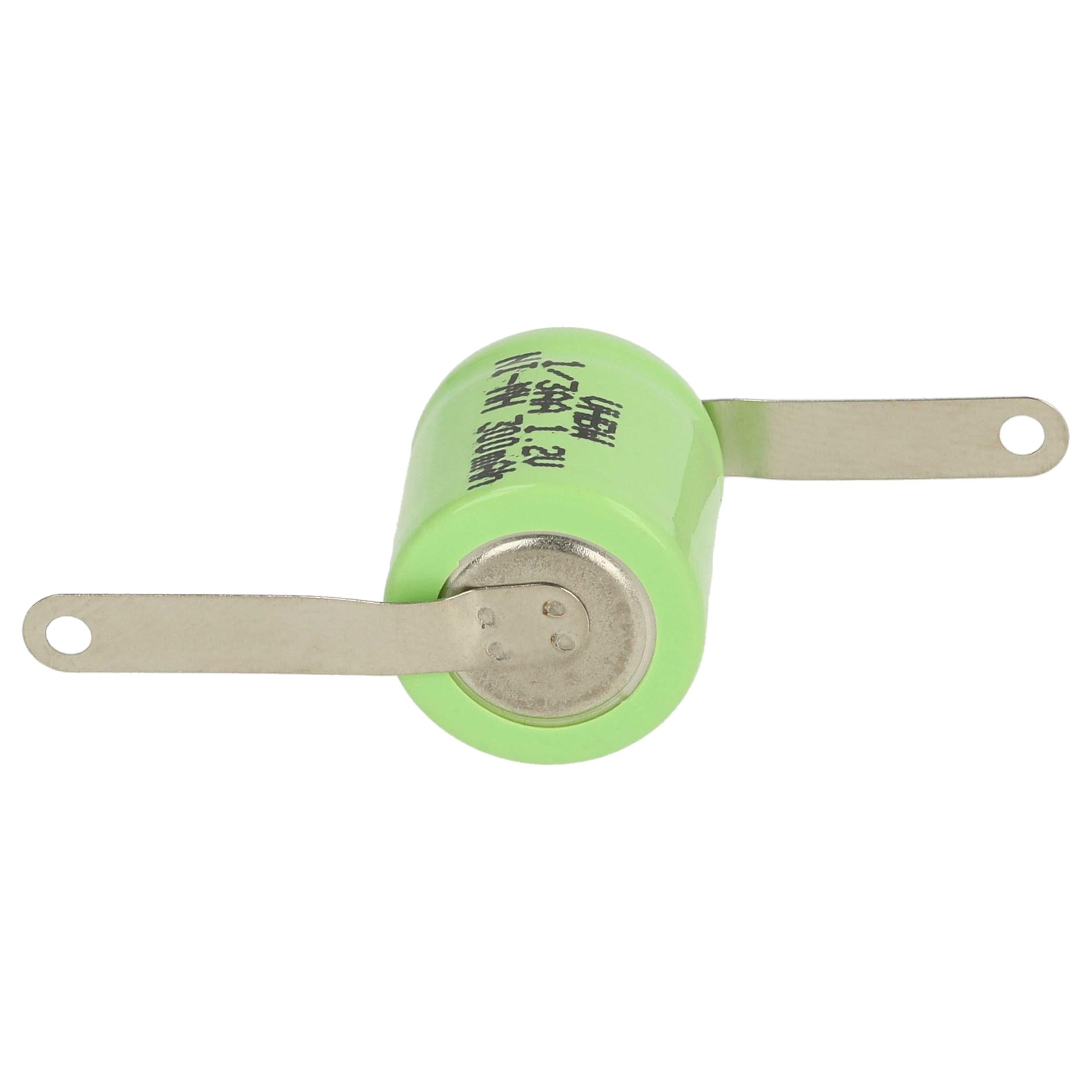 Pulsante Cella (Batteria) Nimh, PCB Montaggio 1.2V 300mAH (Moneta Cella - Foto 6