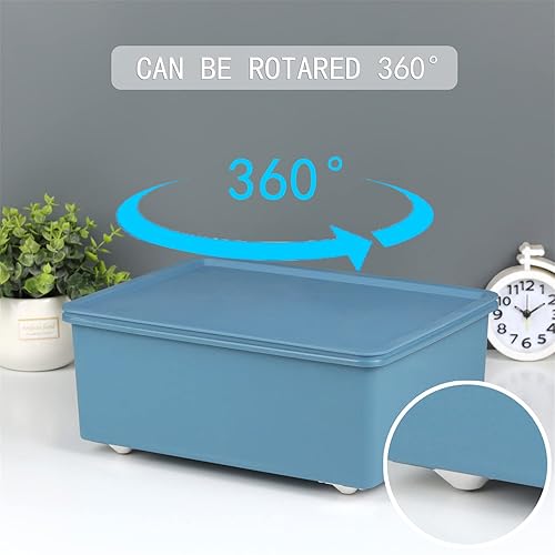 Miniatura 3 de 8 piezas mini ruedas autoadhesivas de acero inoxidable rueda universal de rotación de 360 grados caja de almacenamiento para muebles cubo de basura