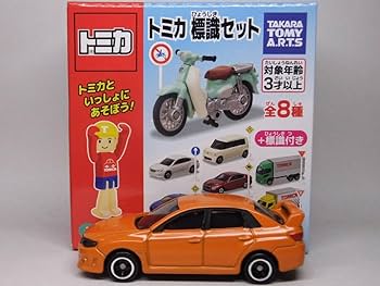 Amazon.co.jp: トミカトミカ標識セット ⑥ スバル インプレッサ WRX
