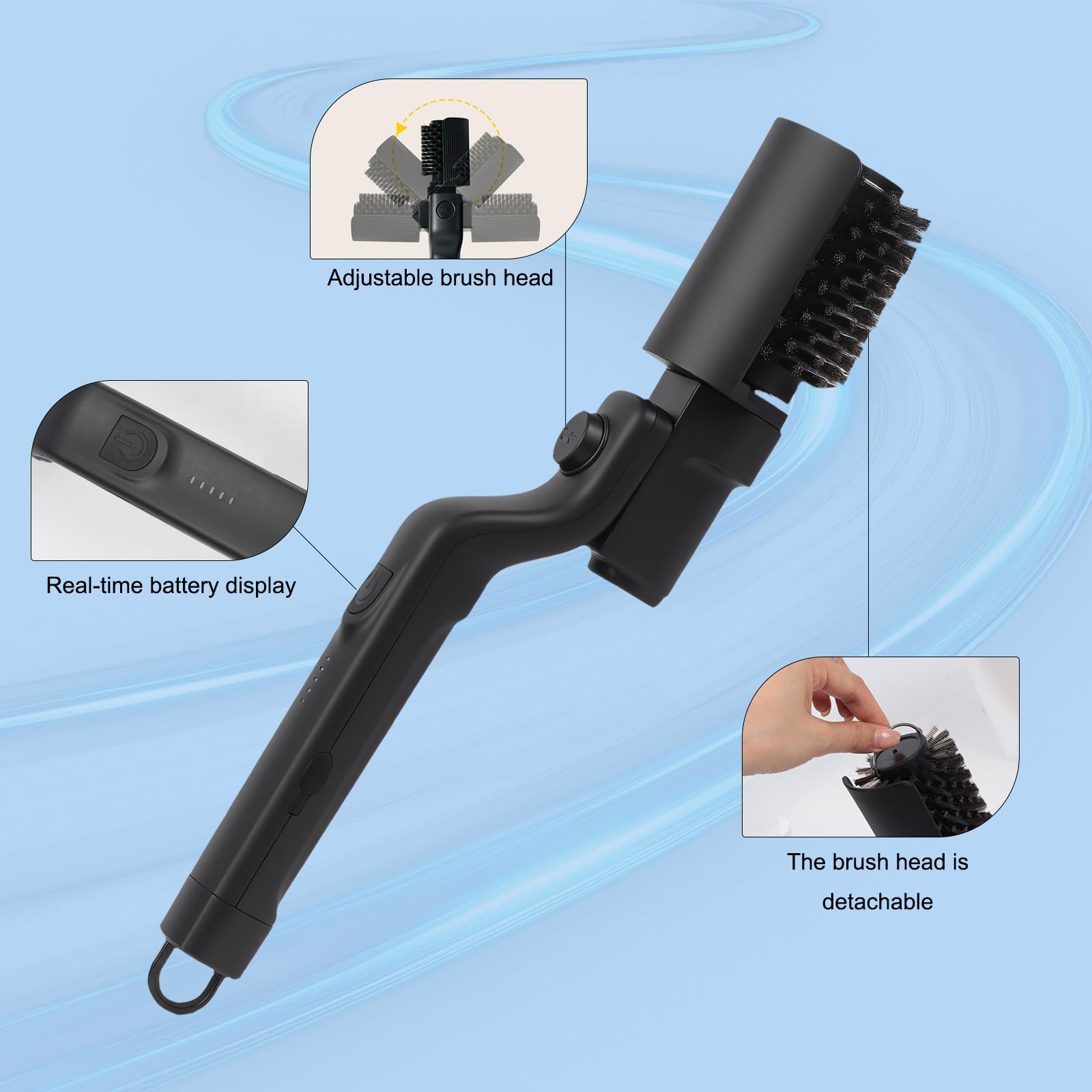 Brosse électrique pour barbecue