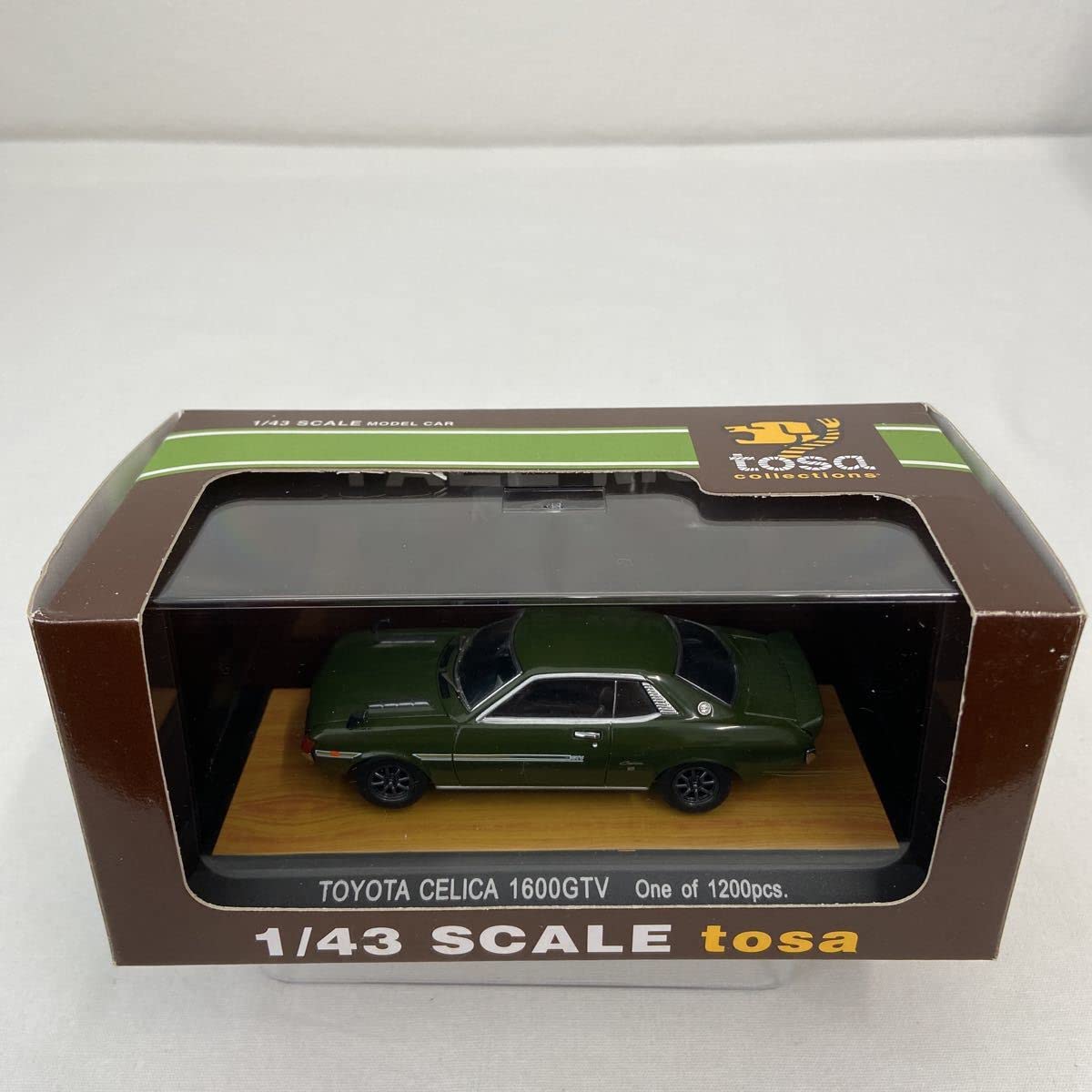 Amazon | tosa 1/43 トヨタ セリカ 1600GTV グリーン TA22 MQX 面白