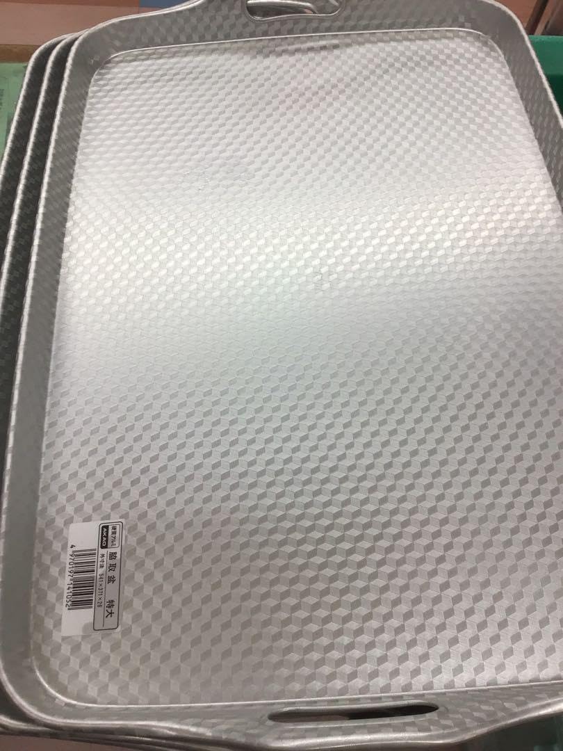 アルミ アルマイト 脇取り盆3個セット ラーメン屋 出前うどん屋 875