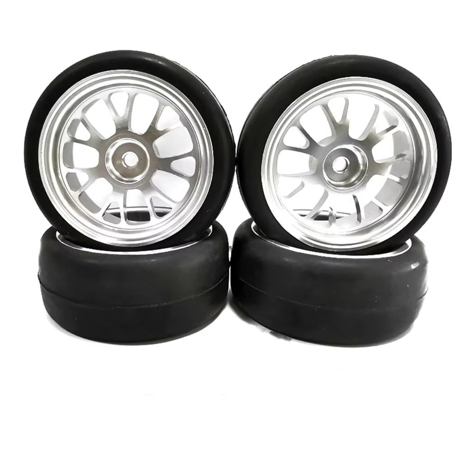 RC Neumático Coche Compatible Con WPL D12 Llantas De Rueda RC 1:10 Llantas De Plástico Resistentes Al Desgaste Llantas De Rueda RC Resistentes Al Desgaste
