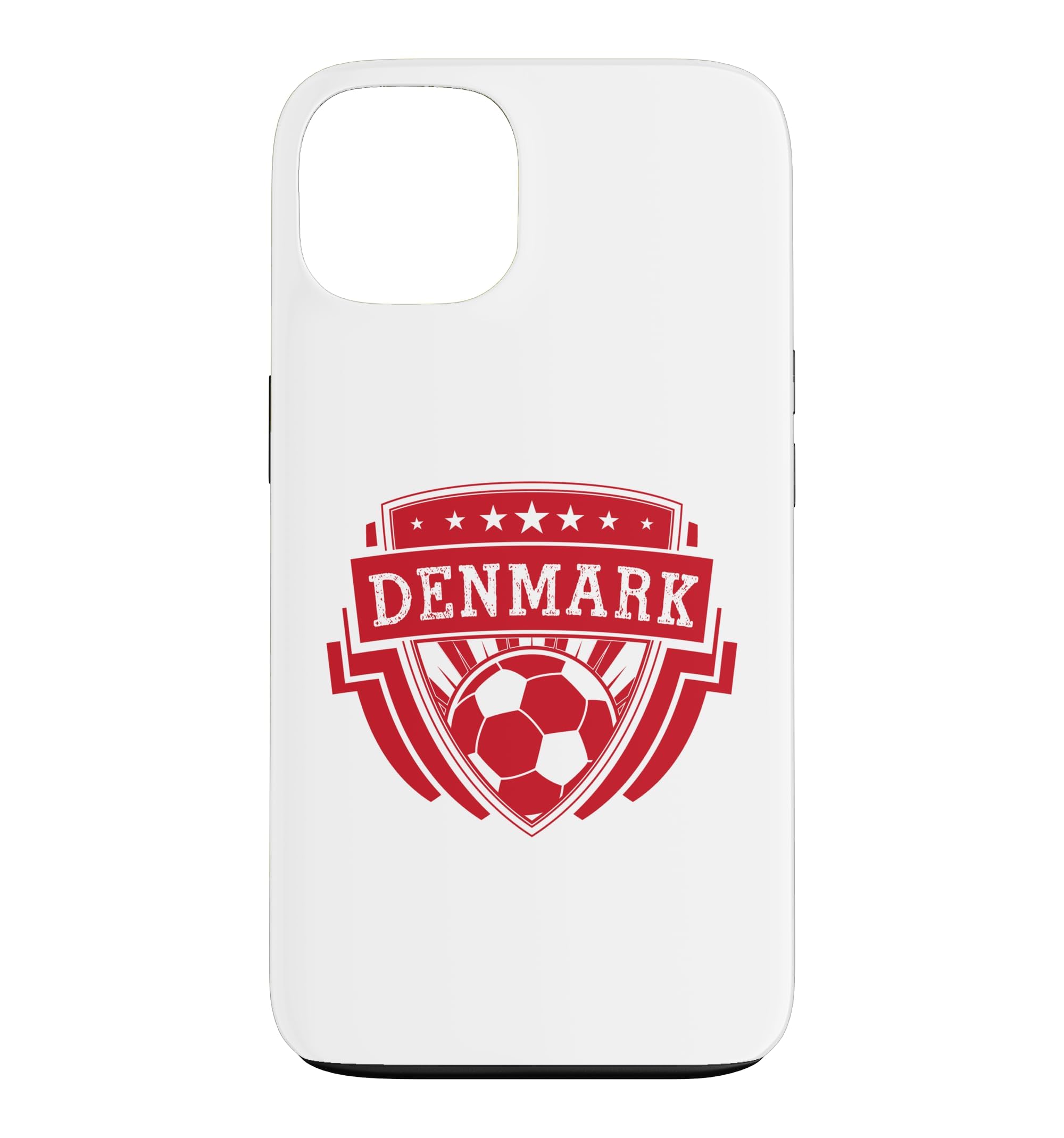 Denmark Emblem Badge World Cup Football Case for iPhone 13