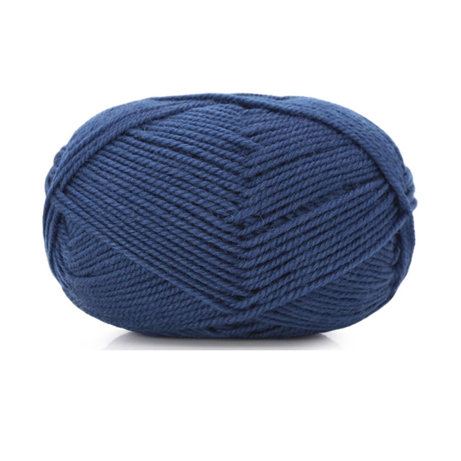 6 piezas 300g hilo de lana hecho a mano otoño e invierno cálido suéter sombrero bufanda bola Para Ganchillo, Tricot Y Manualidades(32 Denim Blue)