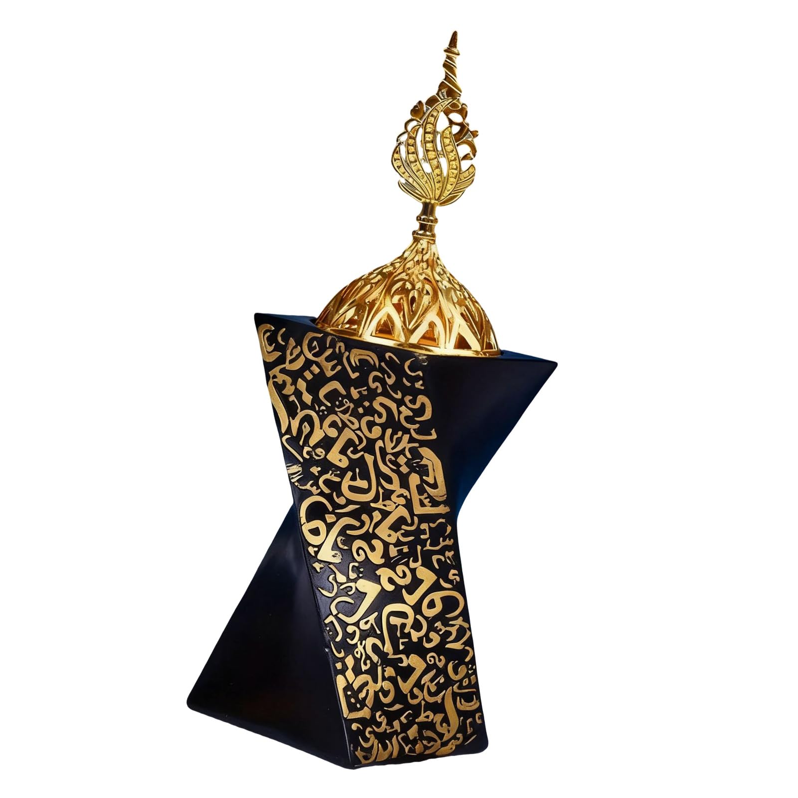 hogtnd Charcoal Incense Burners, Bakhoors, Incense Holder with Removable Lid, Spa Aromatherapy, Frankincense Resin