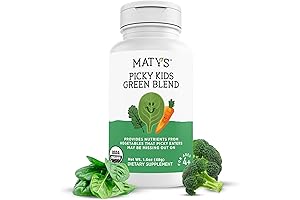 Organic Picky Kids Green Blend: Essential Veggie Powder for Fussy Eaters