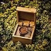 Montre en Bois pour Hommes, Ovi Watch 100% Naturel Artisanal Noisetier Mouvement...