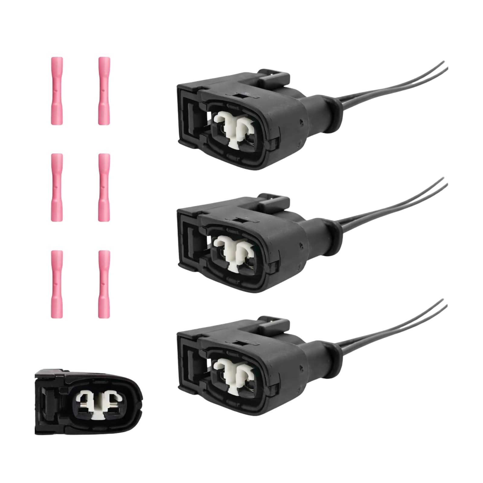 Kit de conectores de bobina de encendido para vehículos Lexus IS300, GS300 y SC300 de 3 piezas 7