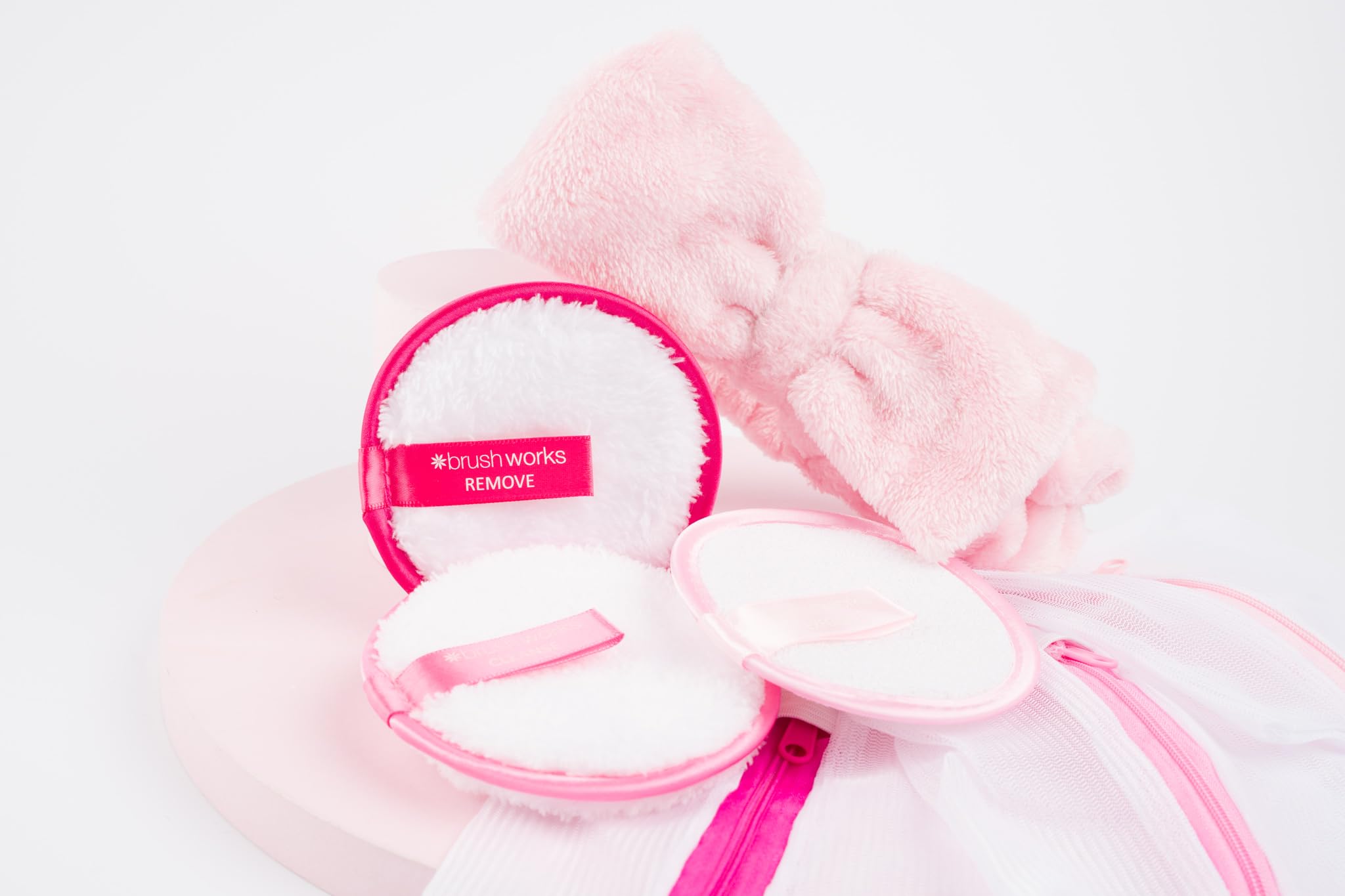 Brushworks Fresh Start Skin Set, Pink - Image 3