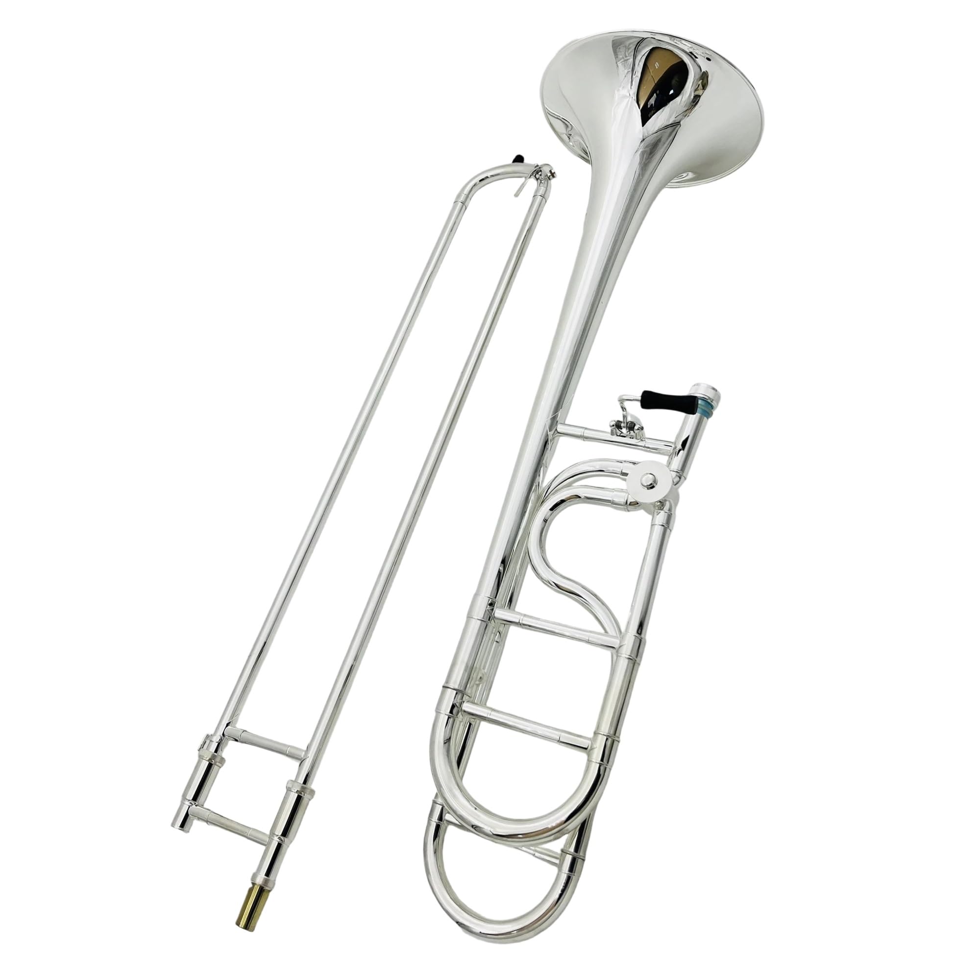 Lekki puzon Puzon tenorowy posrebrzany profesjonalny instrument muzyczny