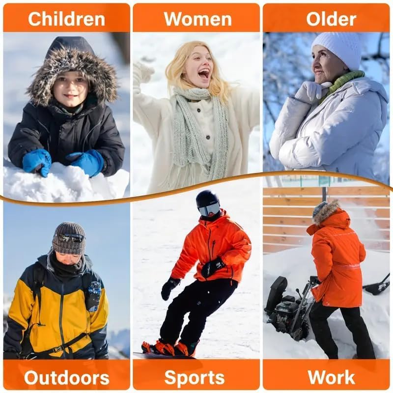 Image of Chameli 20 Pcs Body Warmers - Safe & Natural Heat Patches | Instant Warmth for Men, Women & Kids | Up to 10 Hours Long Lasting Warmth Travel Warmers for Winters, Camping, Trekking,Home & Holidays (20)