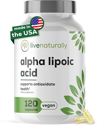 Ácido alfa lipoico 120 cápsulas