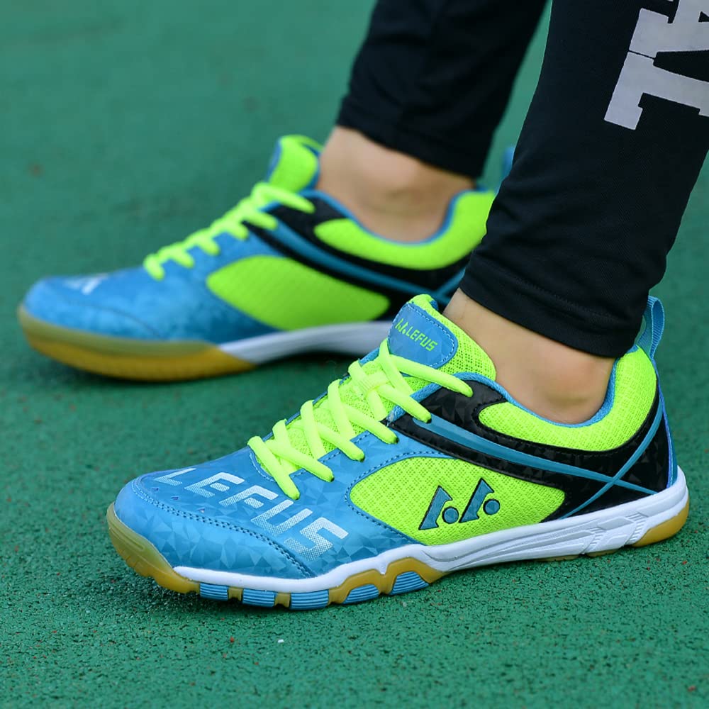 Scarpe da Ping Pong Unisex estive Traspiranti Antiscivolo Resistenti all'Usura