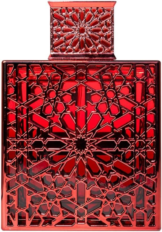 Image of Rayhaan Crimson Eau de Parfum Spray for Unisex - 100ml (3.4 Oz) Luxury Arabian Perfume, Long Lasting EDP Fragrance, Premium Designer Red Bottle Scent, Rich Oriental Aroma for Men & Women
