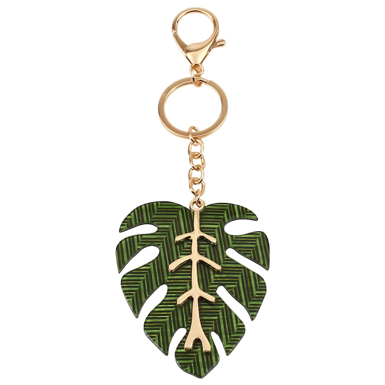 CALANDIS Fashion Leaf Key Chain Men Boys Key Chain Hooks Gift Women Green | Paintball | Wholesale Lots