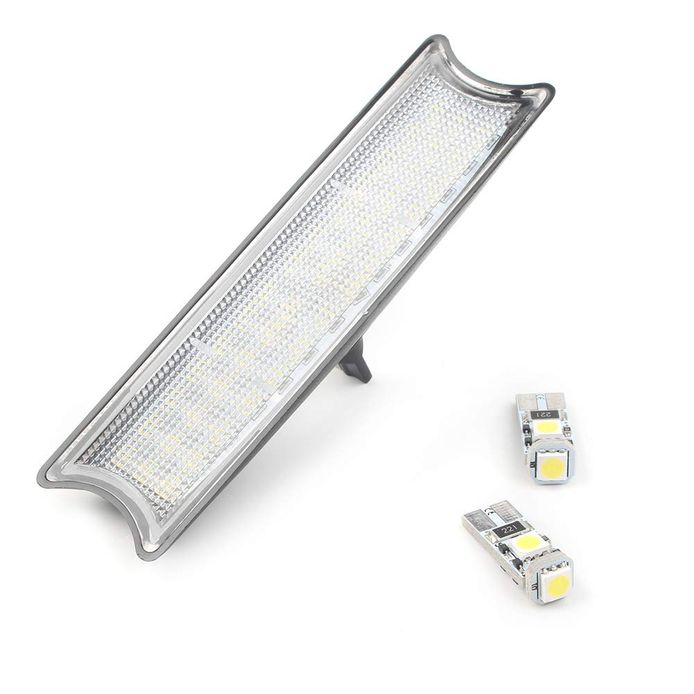 CNxinn10 LED Panel Dome Lamp Auto Car Interior Reading Plate Light Roof Ceiling Interior Wired Lamp for BMW 3 Series E46 325i 330ci M3 1998-2005
