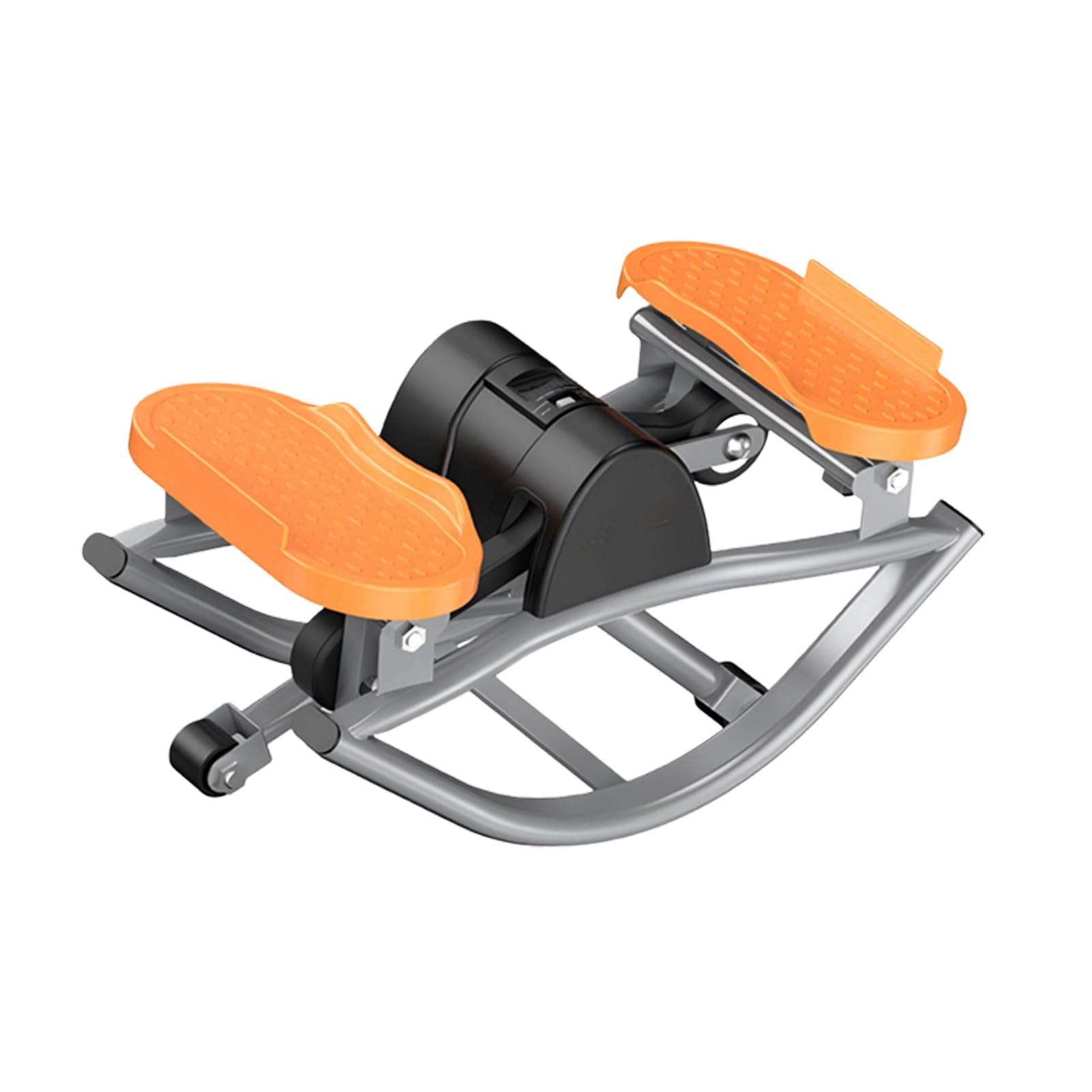 Stepper da lato a lato – Trainer compatto, modellatore per gambe, core builder, sistema di esercizi con movimento a dondolo con cinghie per le mani per allenamenti efficaci mirati a ginocchia, fianchi