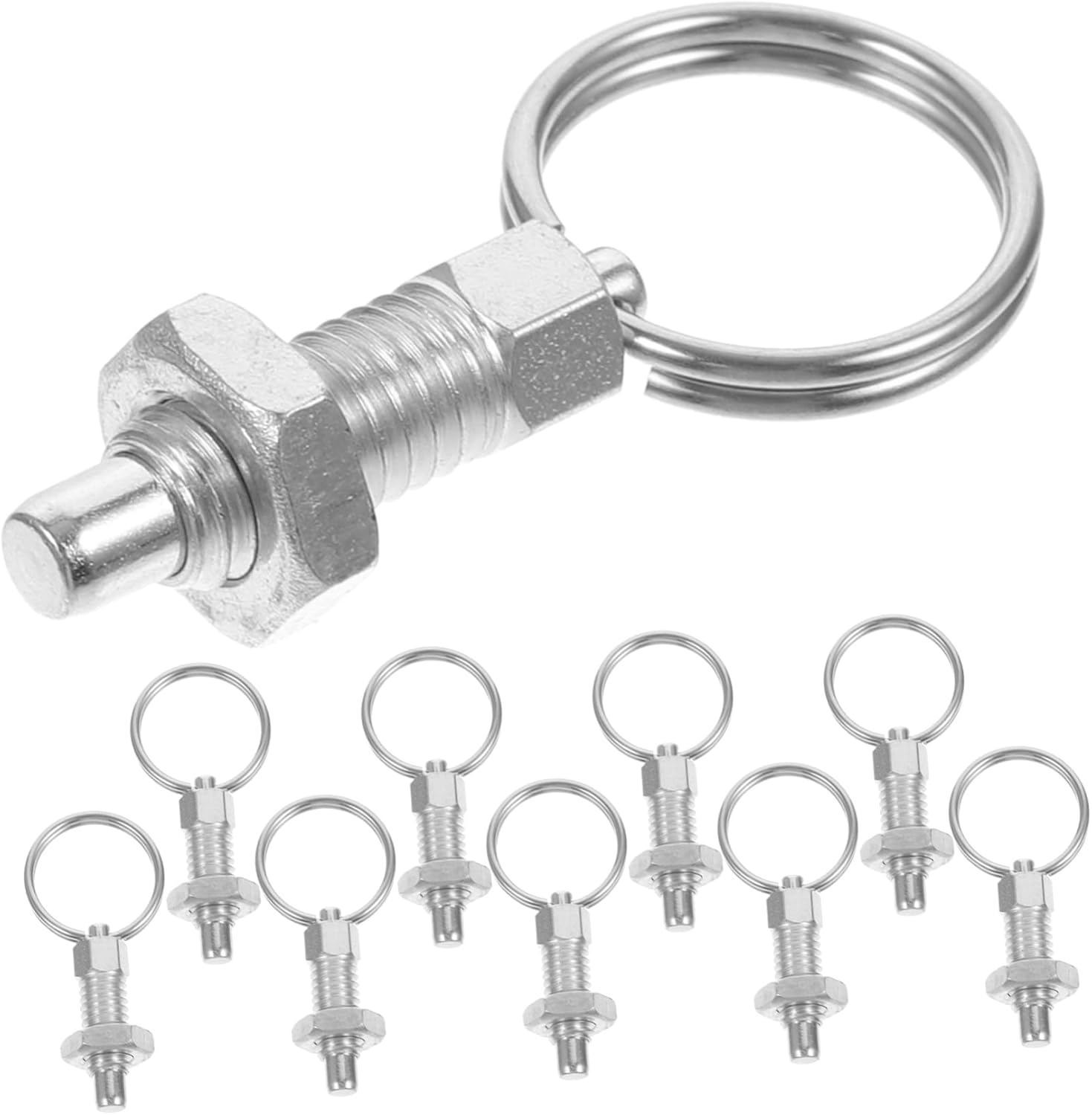 GANAZONO 10pcs Metal Spring Plunger Spring Catch Indexing