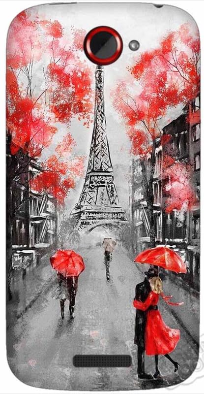 Coque en plastique rigide compatible avec Htc One S,design paris