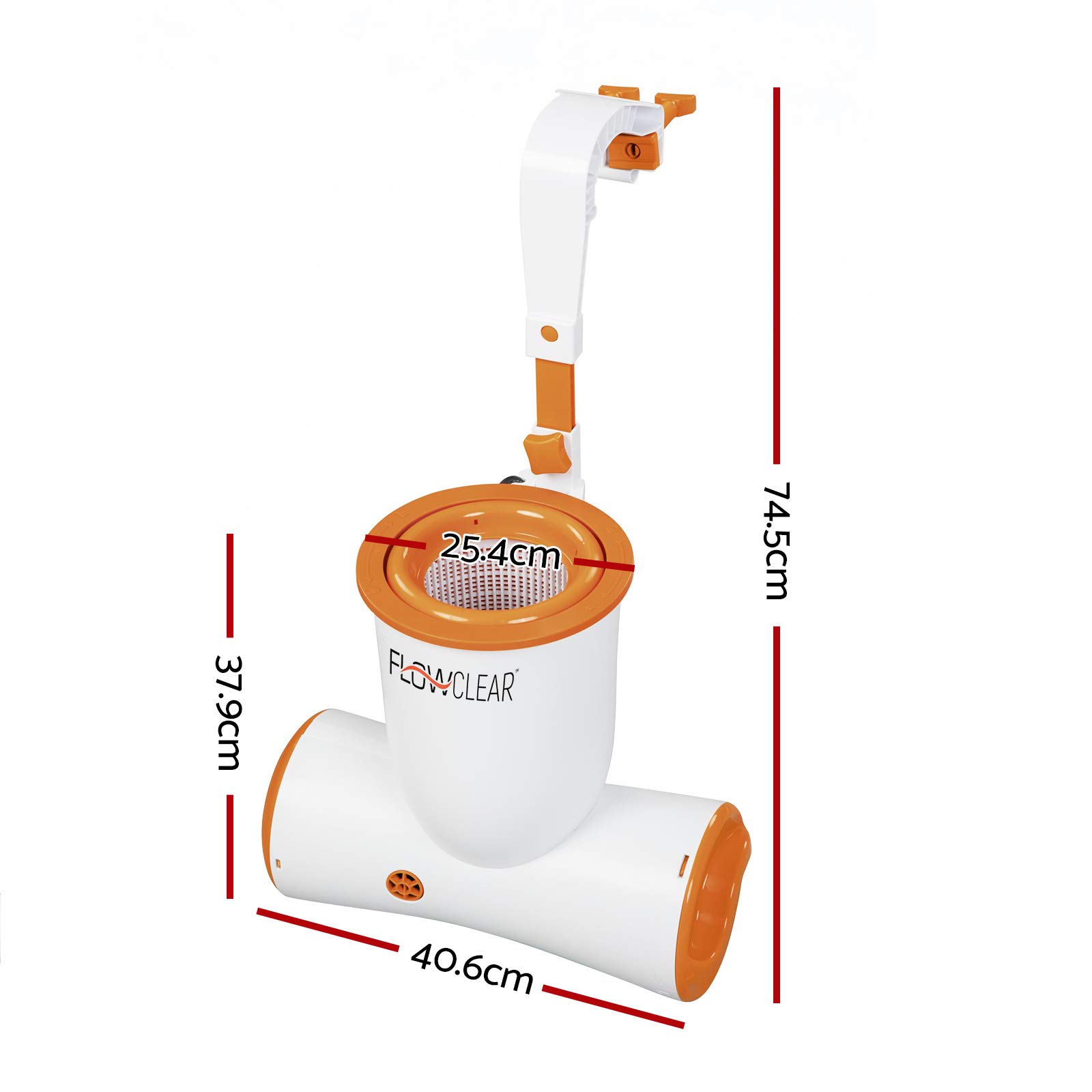 Flowclear Skimatic 2-w-1 wiszący podgarniacz / pompa filtrująca 2.574 l/h