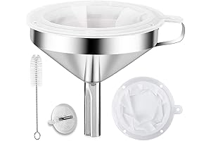 Premium Kitchen Funnels: Effortless Liquid Transfer with Ultra-Fine Strainer
