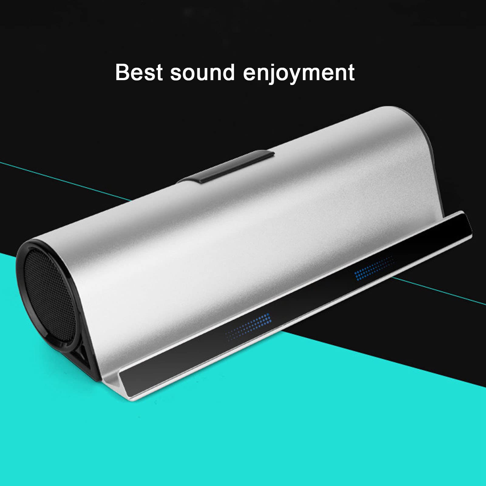 Altoparlante Bluetooth Wireless Elegante Supporto per Doppio