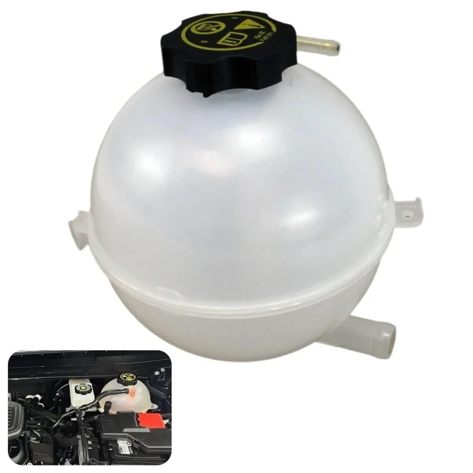 Bouteille De DéBordement Compatible Avec C&evrolet Pour Malibu 2017 2018 2019 Réservoir Liquide Refroidissement Bouchon Pièce Rechange 23386455