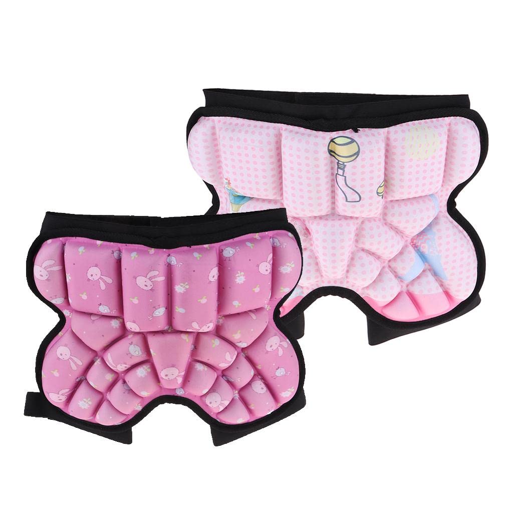 TOOYFUL Protección Hip Niños Pantalones Cortos Acolchados Transpirables para Snowboard Patinaje Skiing