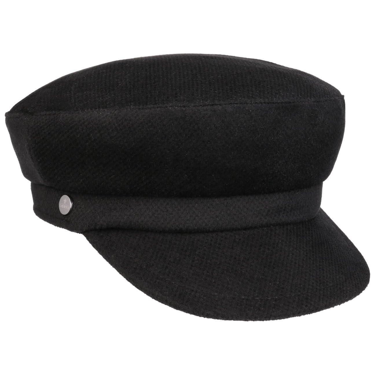 LIERYS Silby czapka z daszkiem z kaszmirową czapką z daszkiem, czapka Newsboy, czapka damska, wyprodukowano we Włoszech, z daszkiem, na jesień, zimę, jesień i zimę
