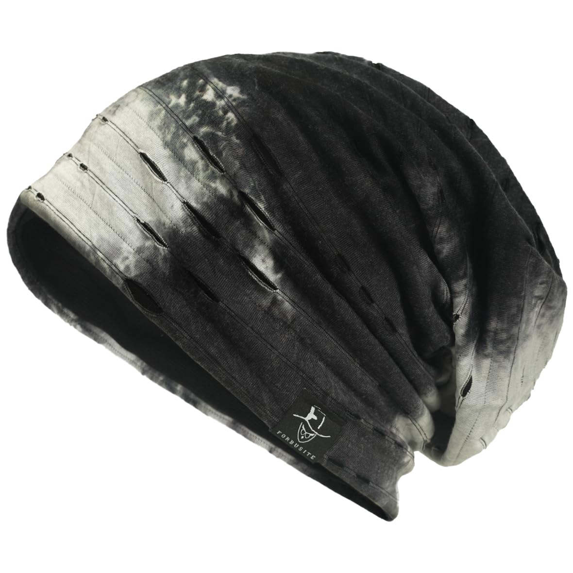 VECRY Mens Jersey Slouch Beanie Summer Skullcap (C-Grey, Thin Cool)