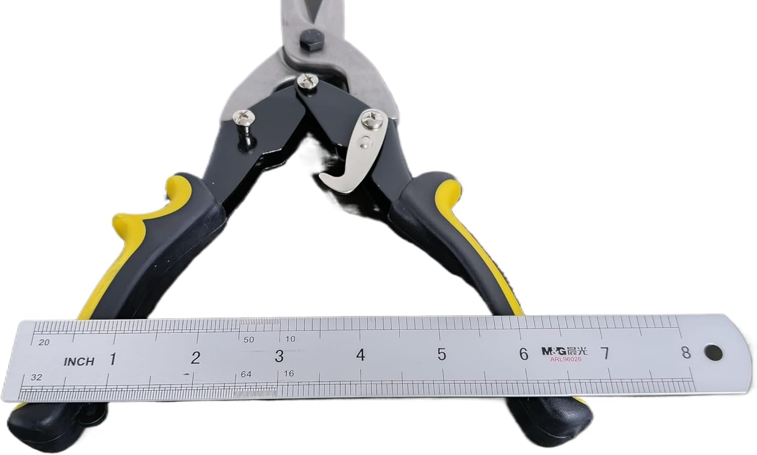 Straight cut aviation Snips, aviation Snips, metal scissors,yellow and black handles