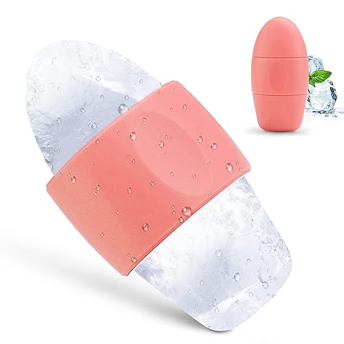 Miniatura 1 de Molde de hielo para cara, soporte de hielo para belleza facial y de ojos, rodillo de silicona para el cuidado de la piel, regalo para mujeres