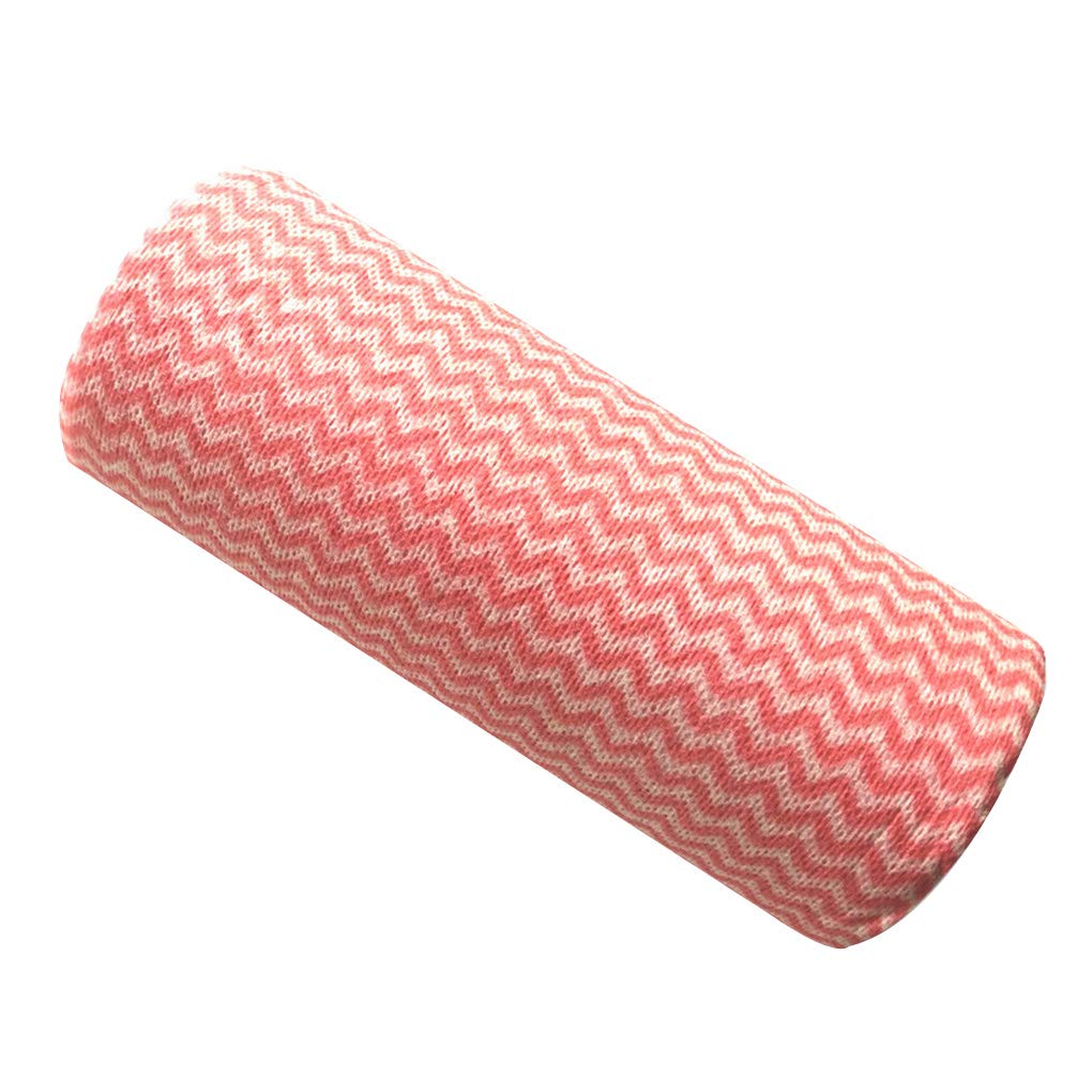 MIST Non- woven Disposable Reusable Towels like Kitchen Cleaning Towel/Tissue paper - Multi-Uses Dish Cloths Washable Towel Roll - 80 Pulls (PINK) (B08KFBNY81) Amazon Price History, Amazon Price Tracker