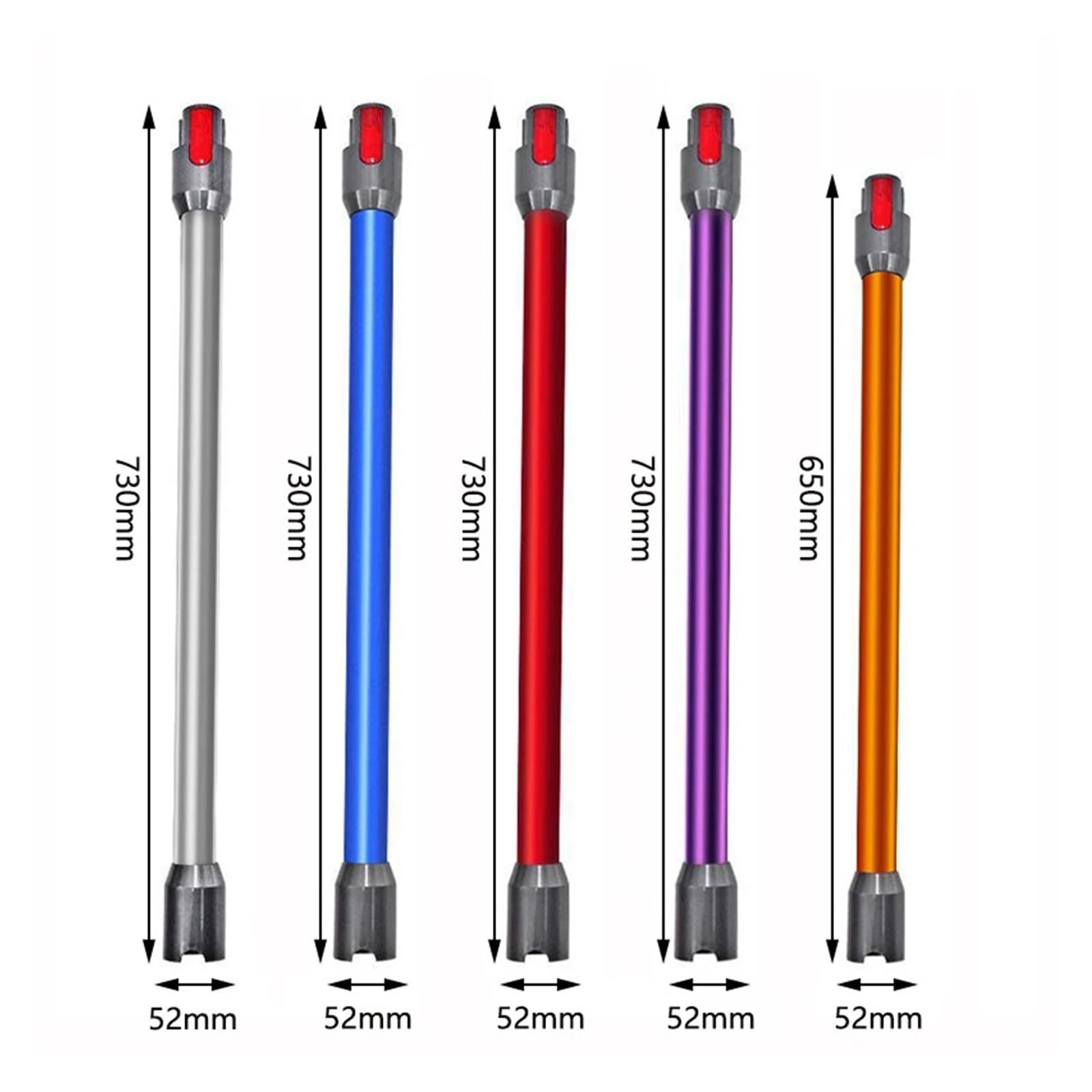 Tube d’Extension pour Aspirateur, Compatible avec Dyson V7 V8 V10 V11 V15