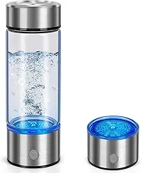 Ionizador de Agua, Gerador de Garrafa de Água de Hidrogênio, Copo de Saúde Portátil Rico em Hidrogênio, gerador de água rica em hidrogênio, Máquina Ionizadora de Água de Hidrogênio